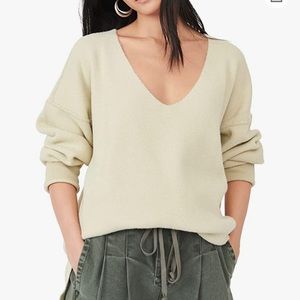 Free People Sweater Weather V Neck